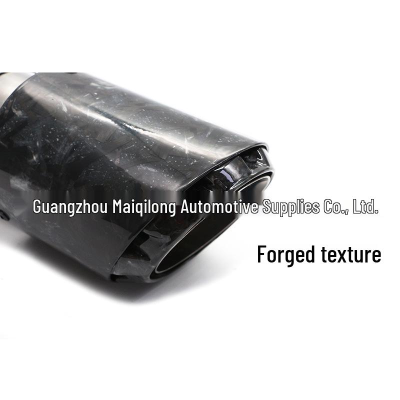 Cayenne-Style Carbon Fiber Exhaust Tailpipe for Various Cars