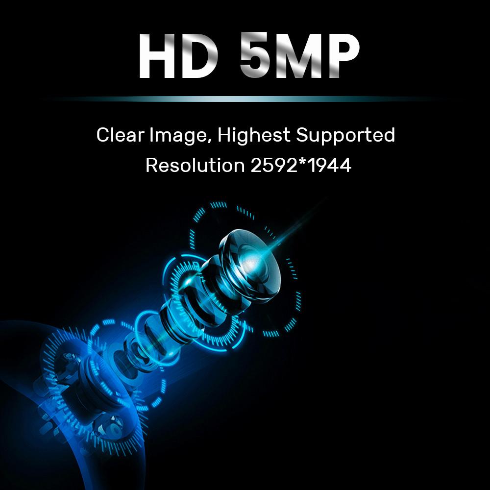 OV1617 Camera Module for Raspberry Pi ZERO Development Board Auto Focus Fish-eye Lens HD 11Pin 71 111 161 Degree 6CM 11CM 11CM