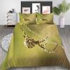 Quilt Cover Pillowcase Two Or Three-Piece Set Polyester Color Insect 3D Digital Printing