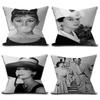 Audrey Hepburn Kissen Geschenk Heim Büro Dekoration Schlafzimmer Sofa Auto Kissenbezug Hülle 45x45
