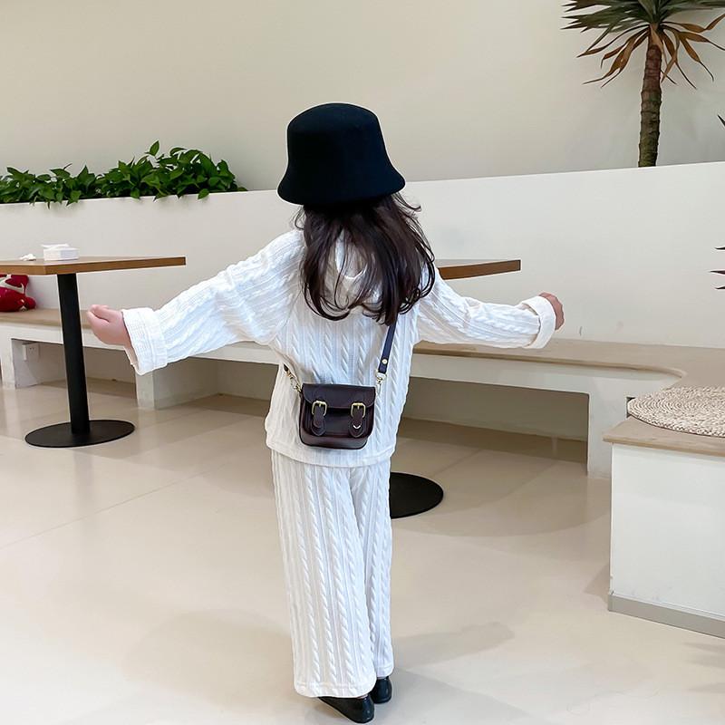 Trendy Mini Crossbody Bag For Girls Stylish Retro Design Perfect For Children Accessories