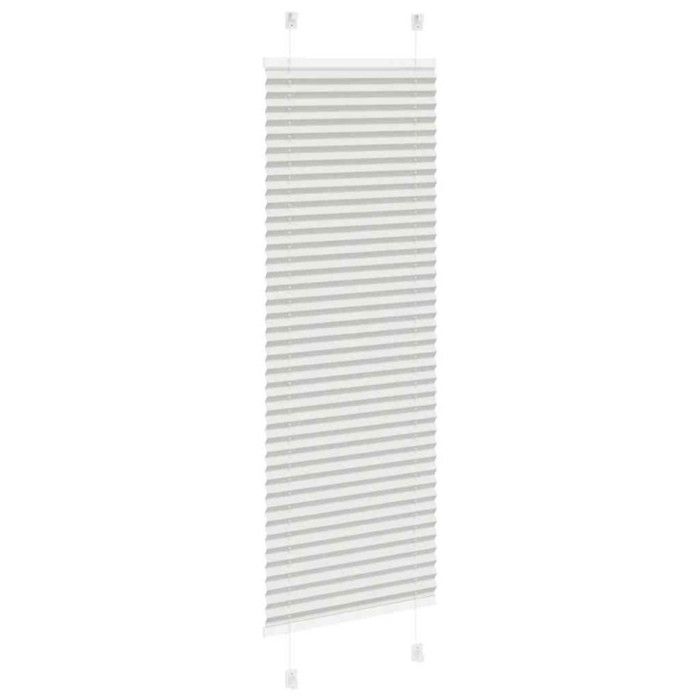VidaXL Store Plissé Light Grey 45x150 Cm Fabric Width 44.4 Cm, Window Pleated Blind, Accordion Blind, Pleated Blind of 4015336