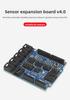 Sensor Shield V4.0 Expansion Module, IO Sensor Expansion Board Compatible with R3 Controller