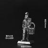 Miniature Napoleonic Wars Soldiers Figures Set Metal Flat Army Men Collection for Home Office Desk Decoration Game Chess Pieces
