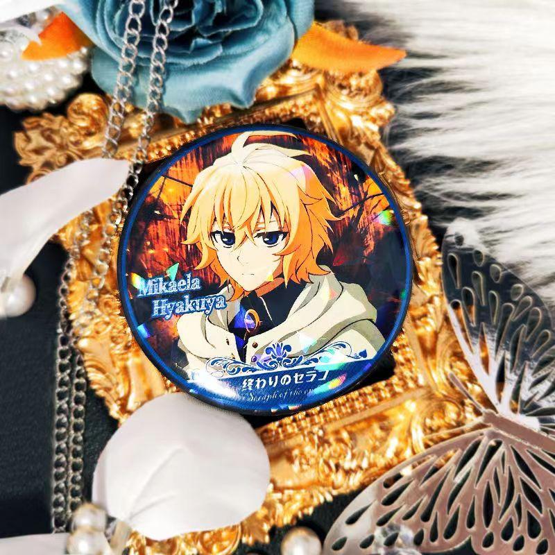 Seraph of the End Brooch, Anime Brooch, Collection Decoration.