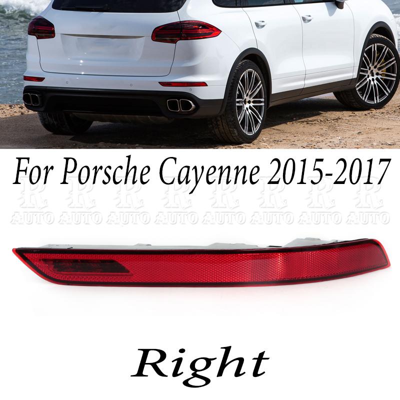 For Porsche Cayenne 2011-2014 2015-2017 2018-2021 Rear Bumper Brake Lamp Stop Reflector Lamp 95863110600 95863110610 9Y0945725