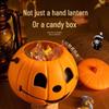 Halloween Pumpkin Lantern and Candy Bag with Luminous Effects for Trick-or-Treating