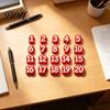 Classroom Pencil Organizer 1-20/1-30/1-50 Numbered Toppers, Reusable Labels Identification System for Teachers, Tracking Markers School Organization