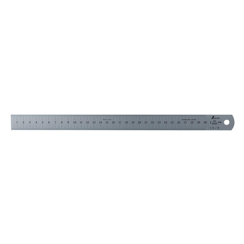 

Shinwa Sokutei Imono Shaku 30cm 25 cm Display Silver 15199
