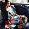 1pc Dumbo Elephant Circus Theme Blanket, Home, Office, Outdoor Gift for Kids and Adults