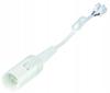 E14 Construction Renovation Light Socket with 20cm Cable, White