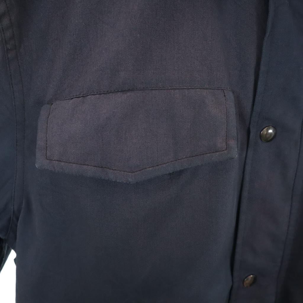 Canadian Army 90s Old Police Jacket 42 Navy Men's Used
