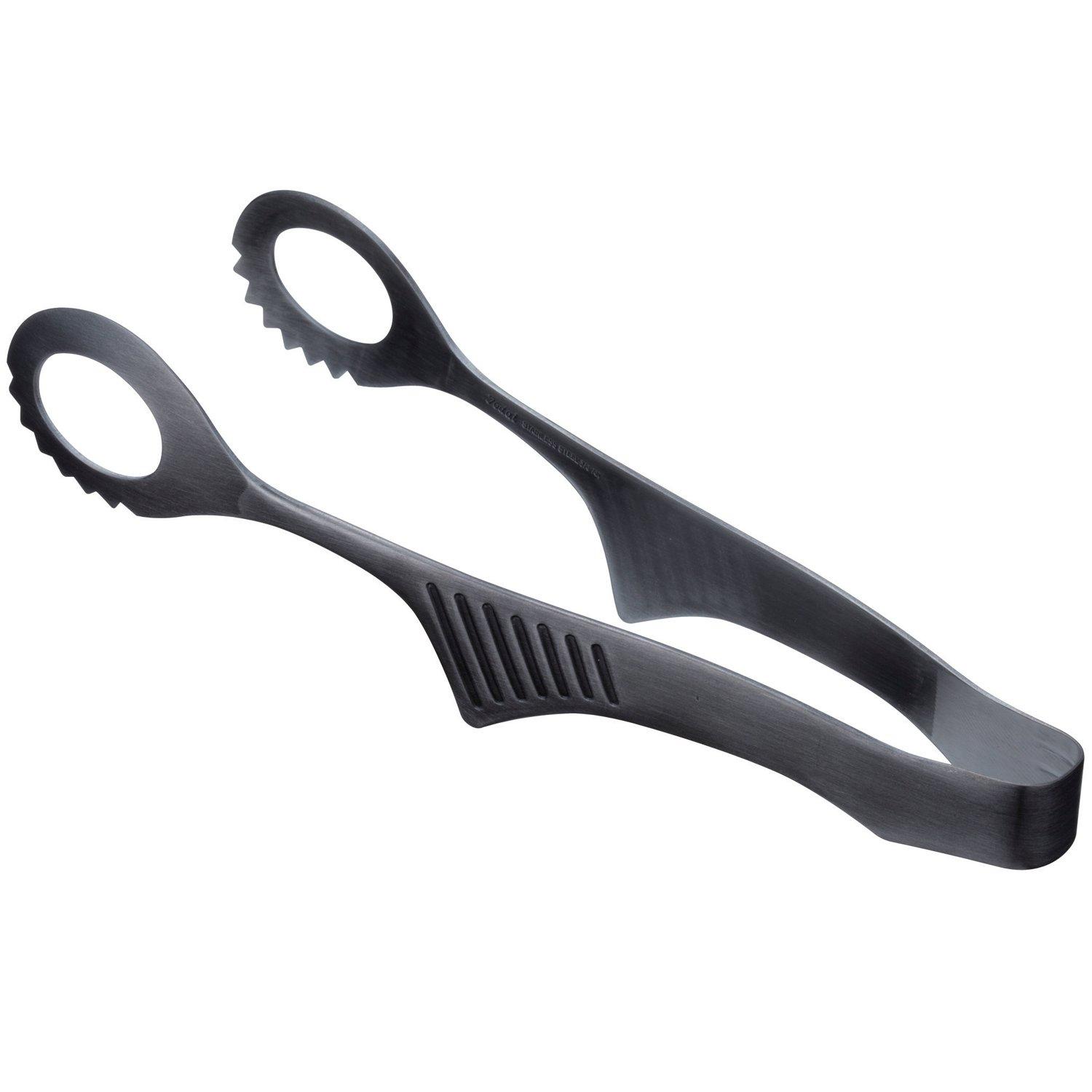 

Todai 18-0 Clever Revo Buffet Tongs, Black Oxide, Made in Japan