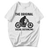 Men T Shirt Motorcycle The Original Social Distancing Funny Motorcycle Lover Unique Y2K Graphic Anime Unisex Clothing T Shirts