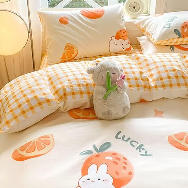 Muji 100% Cotton 4-Piece Bedding Set