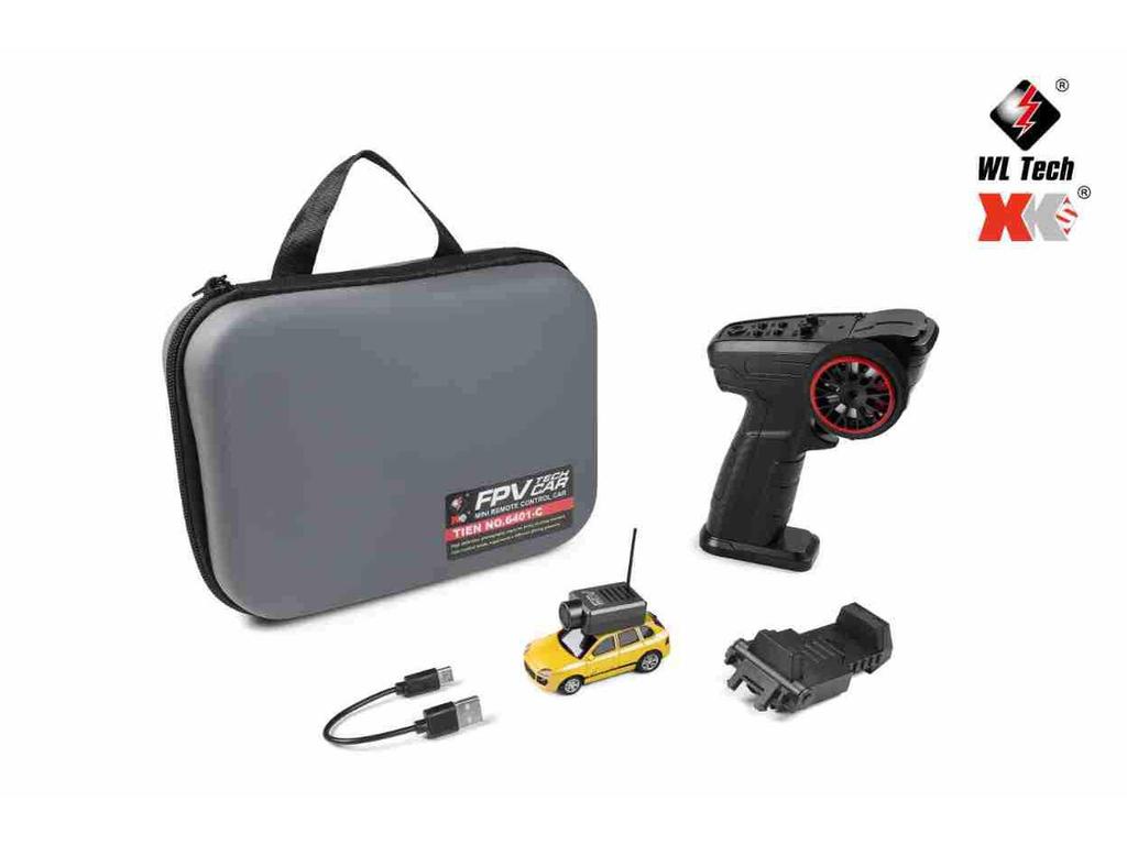 Weili 6401FPV Camera Car: WiFi Controlled Mini RC Car with Mobile App Operation