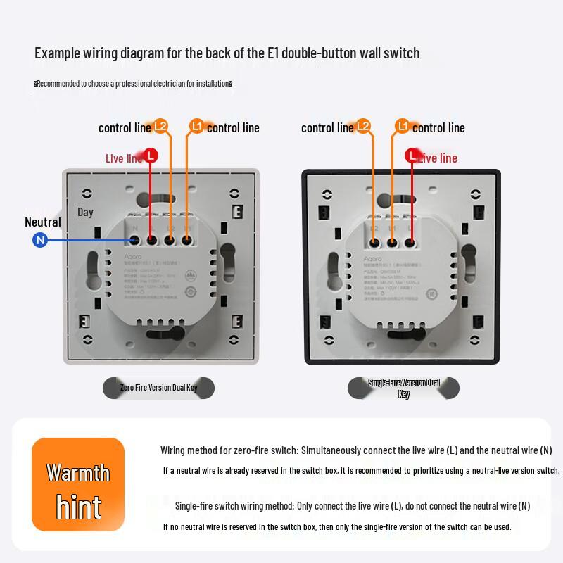 Inteligentne przełączniki Aqara E1