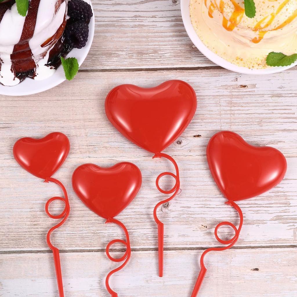 24pcs Valentines Day Cupcake Toppers Valentines Day Cake Picks Happy Valentines Day Cake Decor Valentines Day Party Favors Bridal Shower Cake Decors