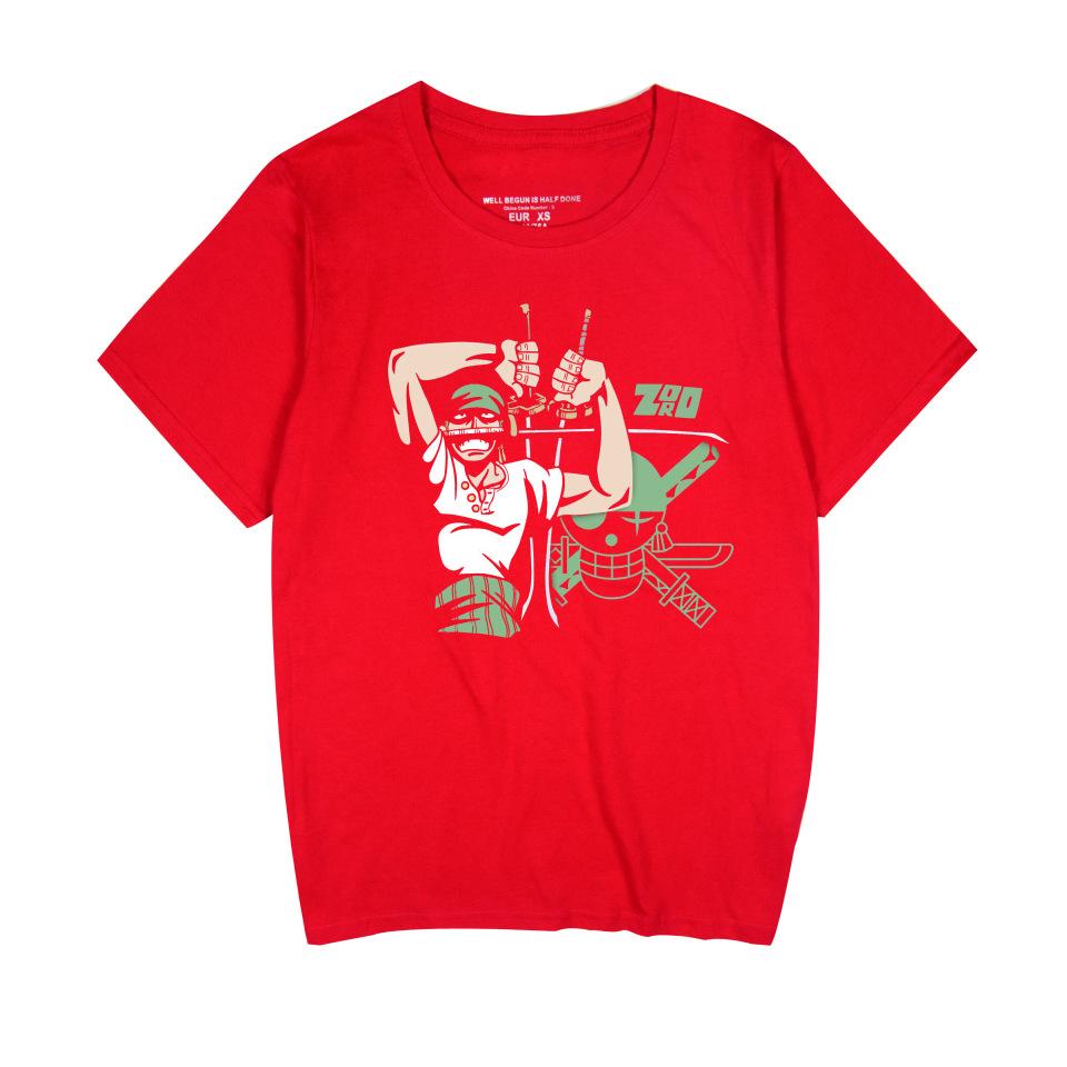 ONE PIECE T-shirt Short Sleeve Hip Hop Tee-shirt Graphic Printing Casual High QualityTshirt Hombre Unisex Tops