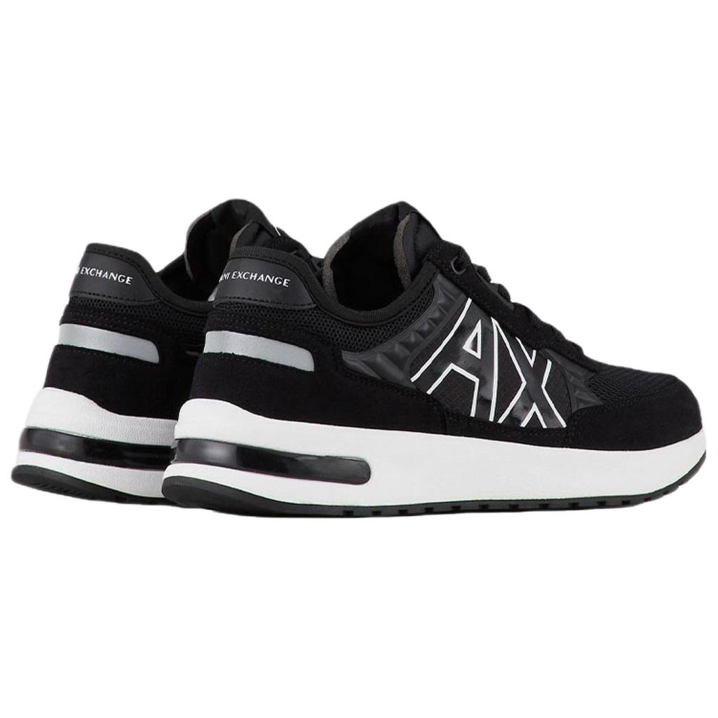 Armani Exchange Schnürschuhe Low-Top Freizeit-Sneaker Herren Schwarz XUX090XV27600002