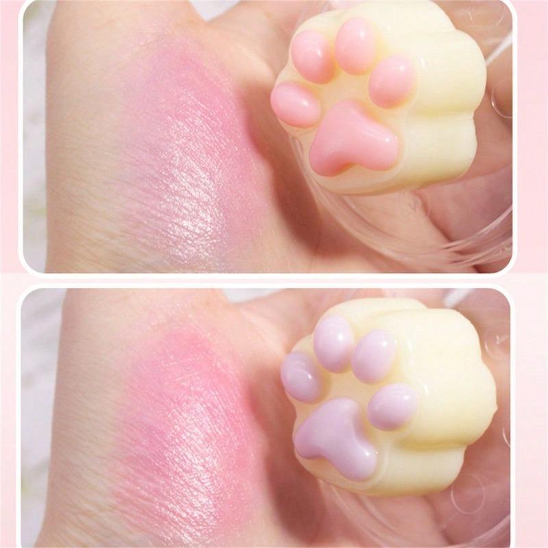 Cat's Claw Color Changing Lip Balm Creative Makeup Moisturizing Long-lasting Non-fading Lip Balm
