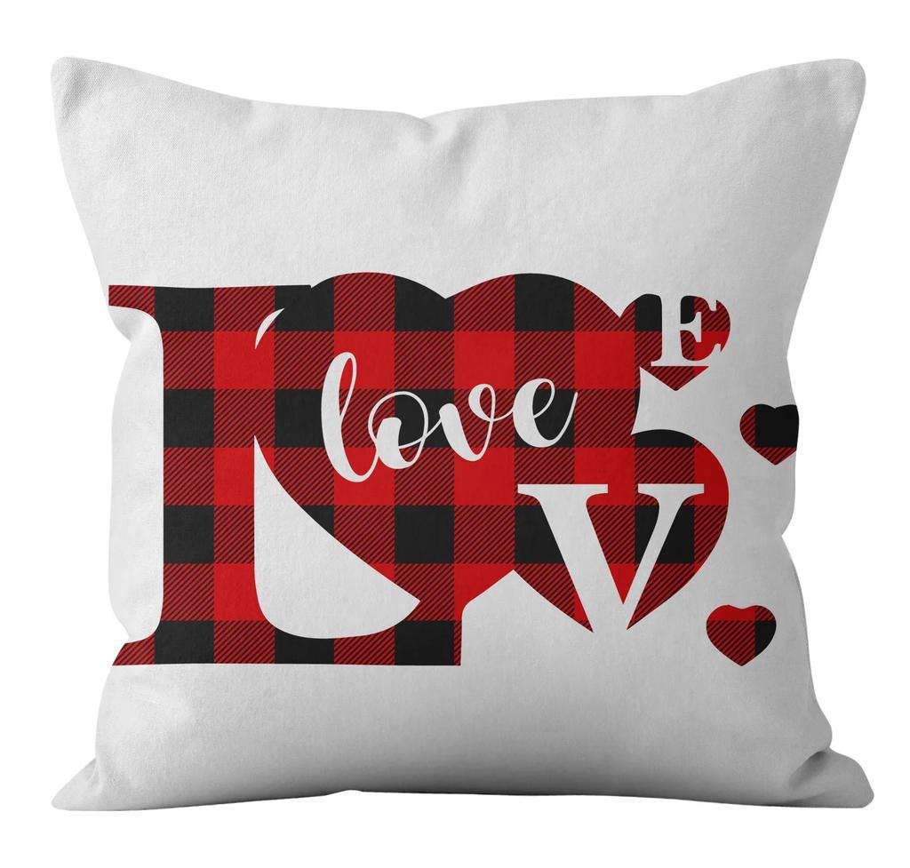 Home Decoration New Valentine'S Day Pillowcase Holiday House Gift Cojines Decorativos Para Sof Poszewki Na Poduszki