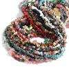 Natural Stone Beads Irregular Crystal Aquamarines Amethysts Gravel Chips Beads For Jewelry Making DIY Bracelet Necklace Accessor