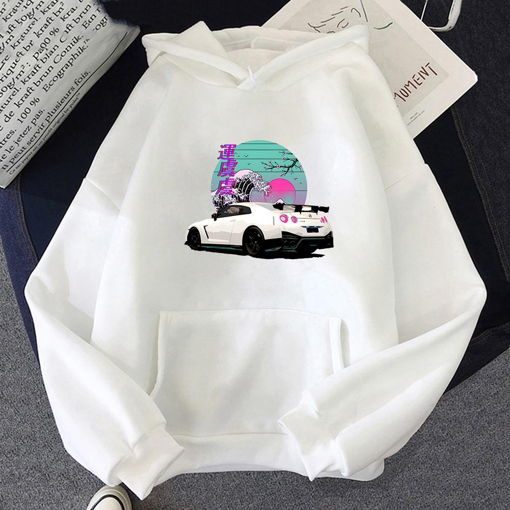 Initial D Hoodies Legend Car Print Sweatshirt  Unisex Wo Unisex Hoodie Streetwear Hip Hop Tops Anime Japanese Long Sleeve Hooded Clothes