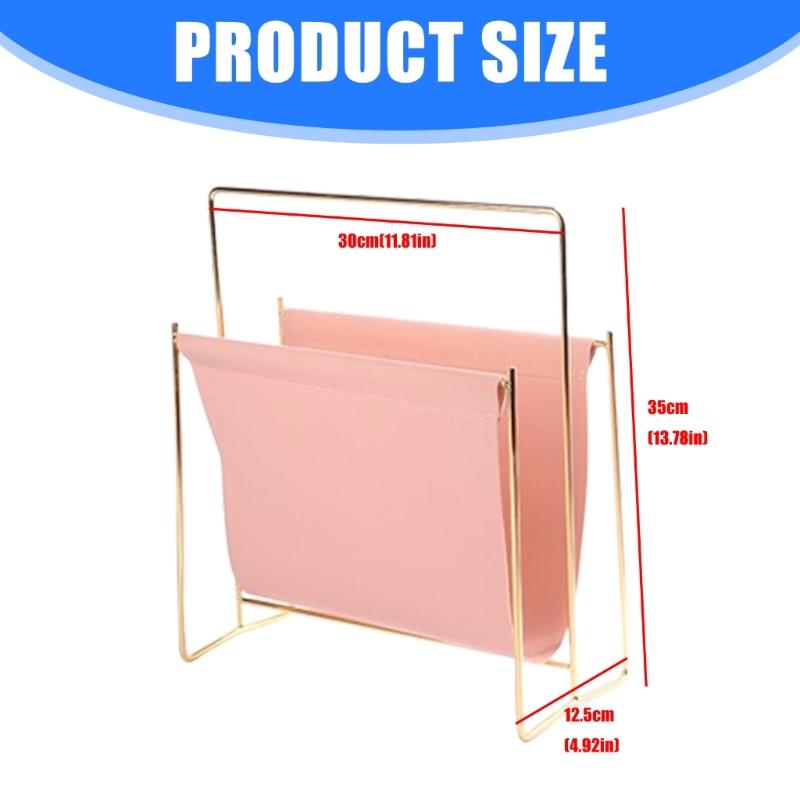 Scandinavian Iron Rack With Premium PU Leather Trim    Room Study