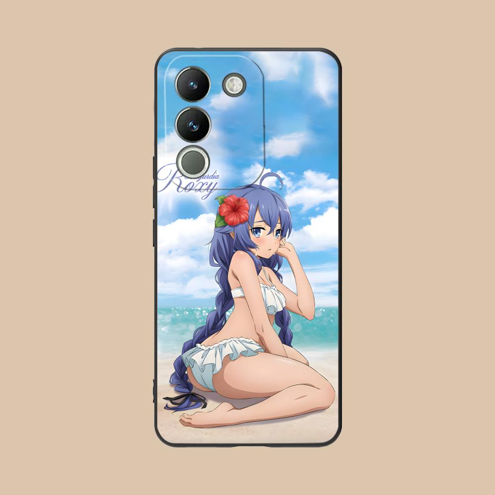 Mushoku Tensei Roxy Mobile Phone Case for VIVO V60 V50 V40 V30 V29 V27 V25 V23 Pro Lite 5G Colorful Printing Cover Cover Pretty