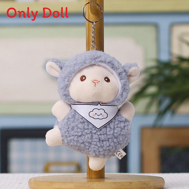 Adorable Wool Plush Doll With Short Hair For Bag Decoration And Collectors