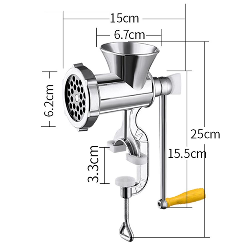 Manual Meat Grinder Aluminum Alloy Sausages Pasta Maker Kitchen Gadgets