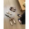Fashion Block Heels 2025 Sandals Female Shoe Breathable Chunky New Girls Closed Comfort Gladiator Fashion Low Beige Rubber Rome Scandals