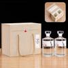 500ml Sealed Glass Baijiu Bottle for Celebrations and Tasting - Gift Box Set