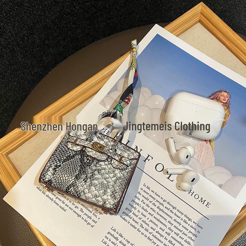 

Мода H Мини Биркин Bluetooth Наушник и Кошелек для монет Брелок Шарм