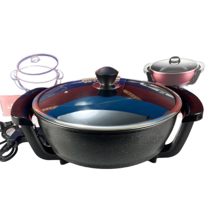 

XuanChen 8L Non-stick Multi-functional Korean Style Electric Hot Pot and Stir-fry Pan for Home Use Hotpot Ladle 1 piece
