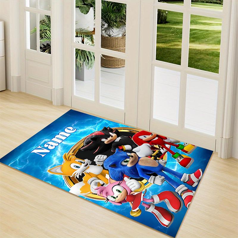 Custom Name "Shadow Warrior Emblem" Carpet Rug Customizable Soft Washable Anti-Slip Home Living Room Sofa Mats Personalized Rug. 0909155