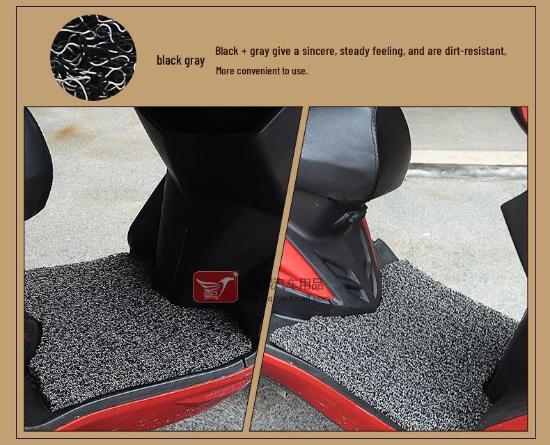 Fifth Generation 150CC Land Rover BWS Series Waterproof Non-slip Motorcycle Foot Pad