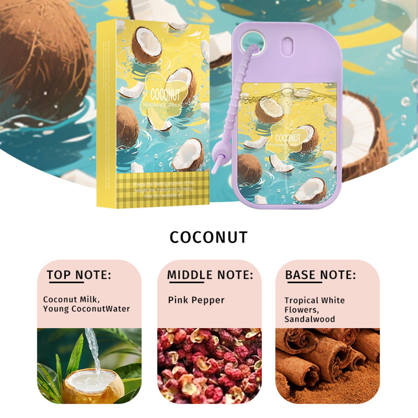 

48 мл Натуральный парфюмерный спрей на растительной основе Без спирта Аромат Легко носить с собой Стойкий аромат для женщин и мужчин Идеально для свиданий, работы, вечеринок, путешествий One Size