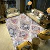 Teppich Wohnzimmer Einfacher Teetisch Sofa Schlafzimmer Bettvorleger Leicht zu pflegen Bodenmatte