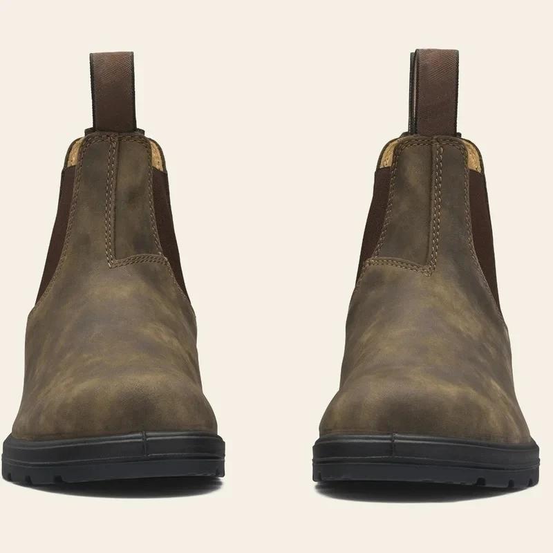 Fashion Casual Boots Comfortable Durable Outsole Men Shoes High Quality  Men Boot  Wear Resistant High Top Motorcycle Boots