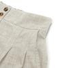 Sommer High Waist Shorts Damen Lässig Locker Weites Bein Einfarbige Shorts Lässige Kurze Hosen Taschen Urlaubs Short