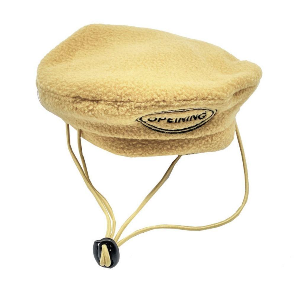 Pet Accessories Fashion Beret Decorative Hat Solid Round Hat Outdoor Shooting of Small Cat Dog Doll Hat Beautiful Head Ornament