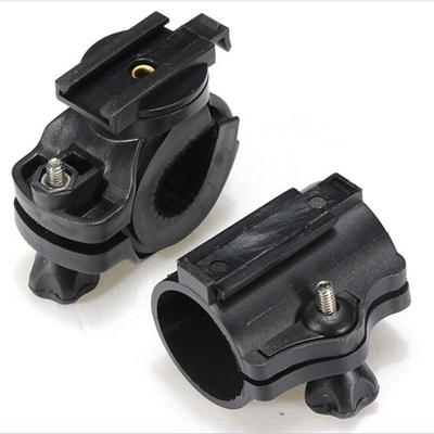 1PC LED Torch Bracket Mount Holder Sports Bicycle Accessories Lights Mount Holder 360 Rotation Cycling Bike Flashlight