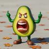 Zła Figurka Owocowa Środkowy Palec Ozdoba Owocowa Biurko Seria Owocowa Statua Warzywna do Dekoracji Biurka w Biurze Uwalnianie od Stresu