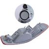 For MITSUBISHI OUTLANDER MK2 2006-2012 Rear Tail Fog Light Lamp Reflector Left/Right Rear Bumper Tail Fog Light Reflector Left/Right Fits For