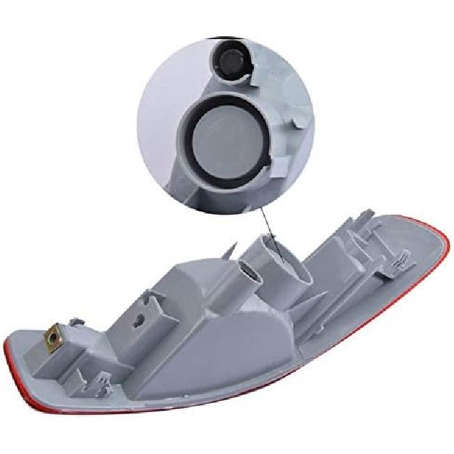 For MITSUBISHI OUTLANDER MK2 2006-2012 Rear Tail Fog Light Lamp Reflector Left/Right Rear Bumper Tail Fog Light Reflector Left/Right Fits For