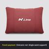 For Hyundai i20 i30 i40 ix25 ix35 Santa-fe Tucson Kona Ioniq Getz Car Headrest Neck Support Seat Lumbar Cushion Soft Neck Pillow