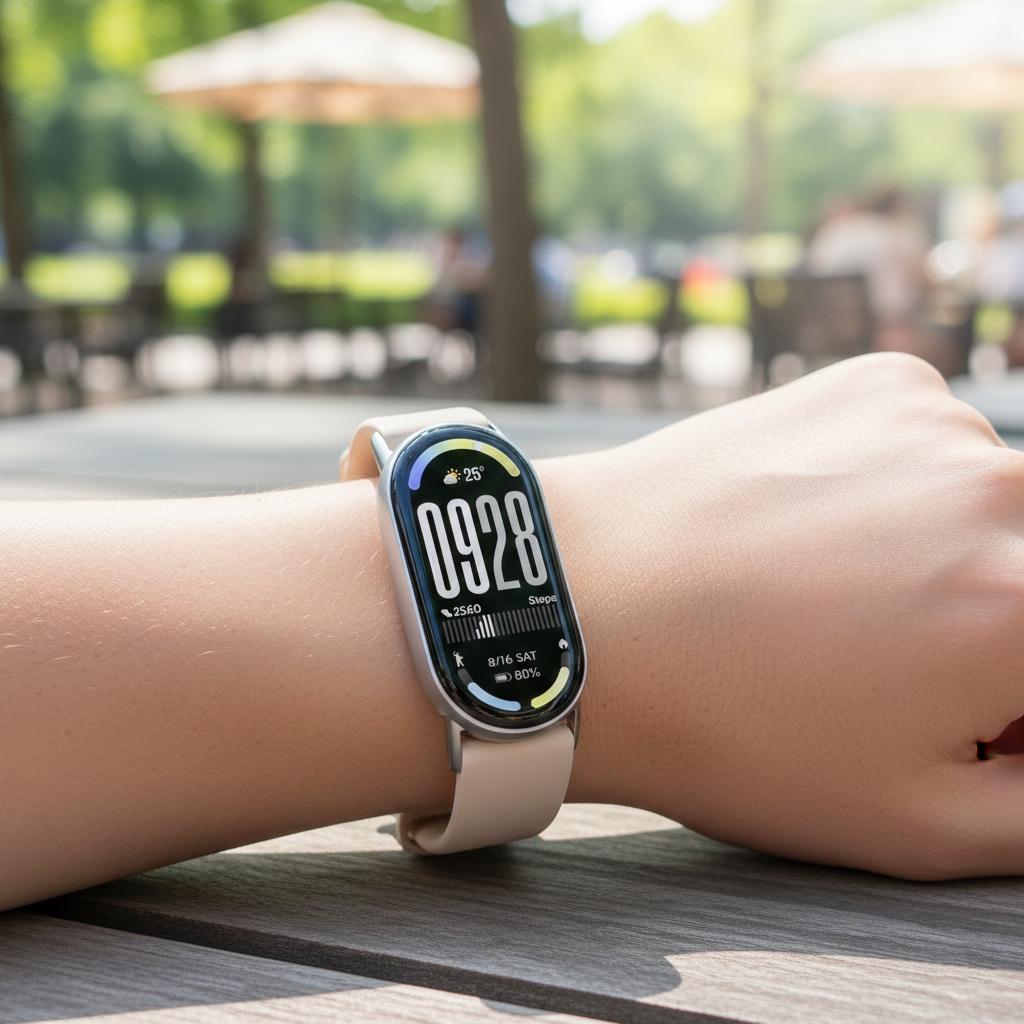 Langlebiges, atmungsaktives Silikonband, Kompatibel mit Xiaomi Band 10/9/8/9 Pro/8 Pro, Bequemes Ersatzarmband