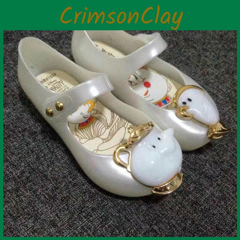 Adorable New Rose Kids Girls Mini Melissa Shoes Sandals For Toddlers In Us Sizes 6-11